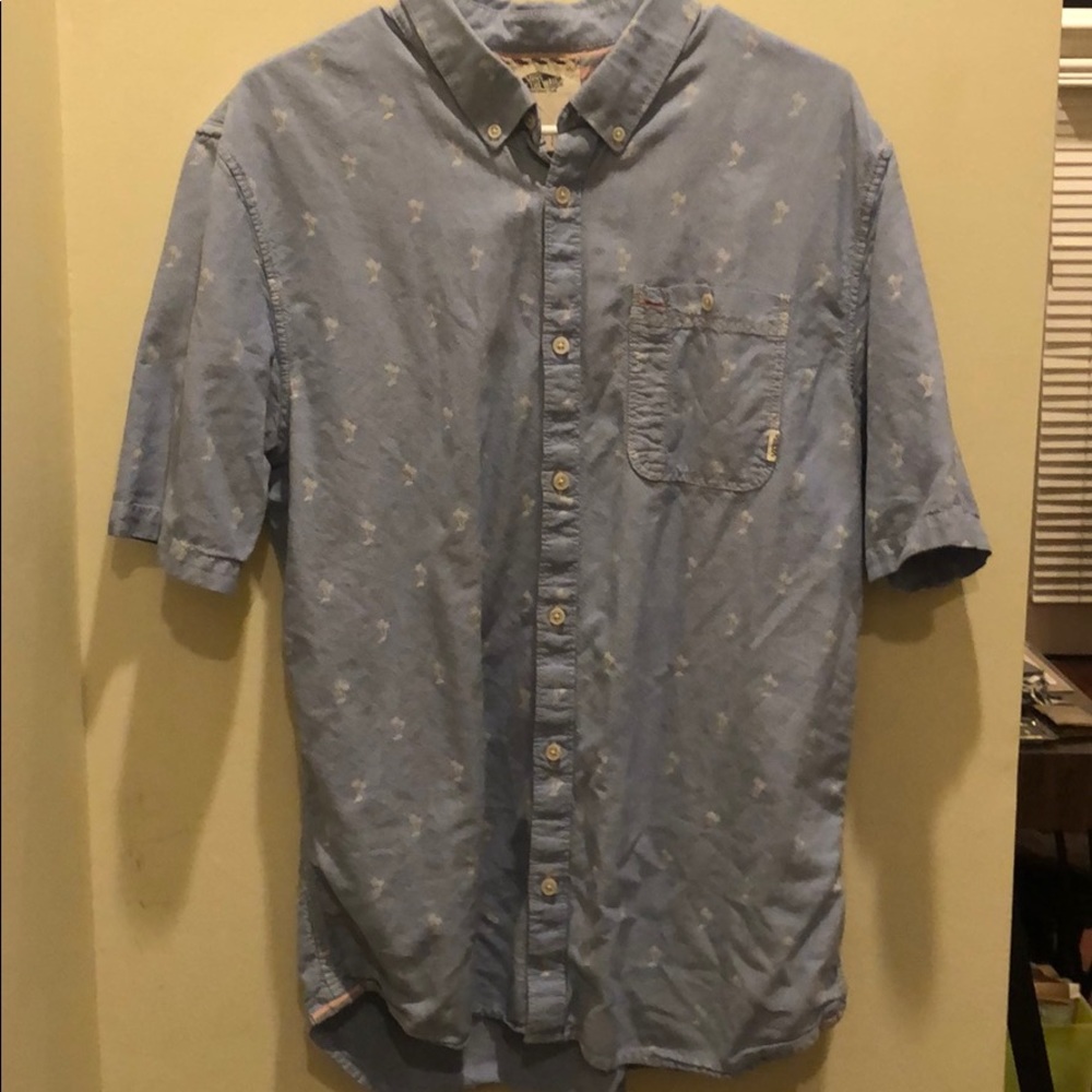 Vans Palm Tree Collared Shirt